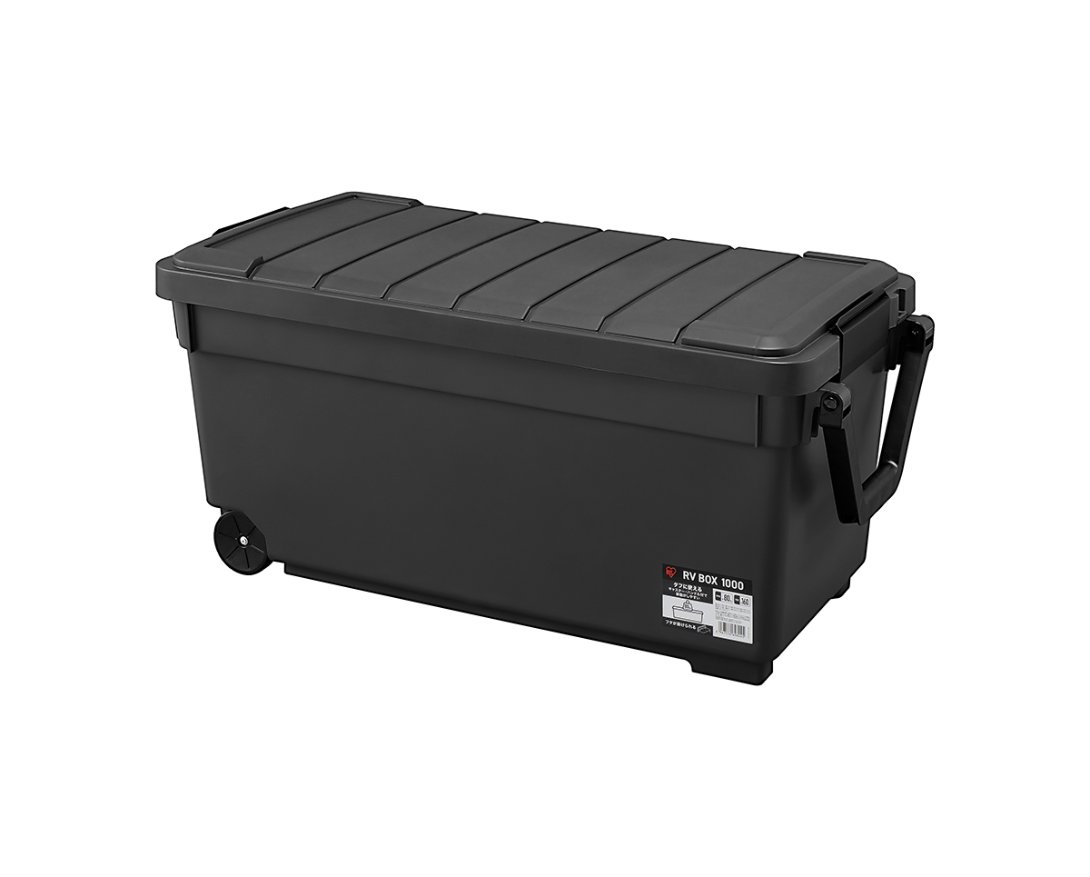 Ящик экспедиционный IRIS RV BOX 1000R, серо-черный. 160 литров 100x50x50 см.