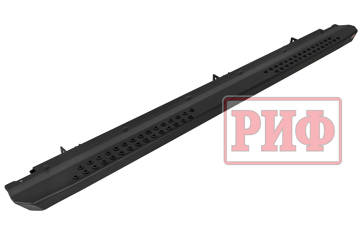 Пороги РИФ силовые алюминиевые для Dodge Ram Rebel 2019+