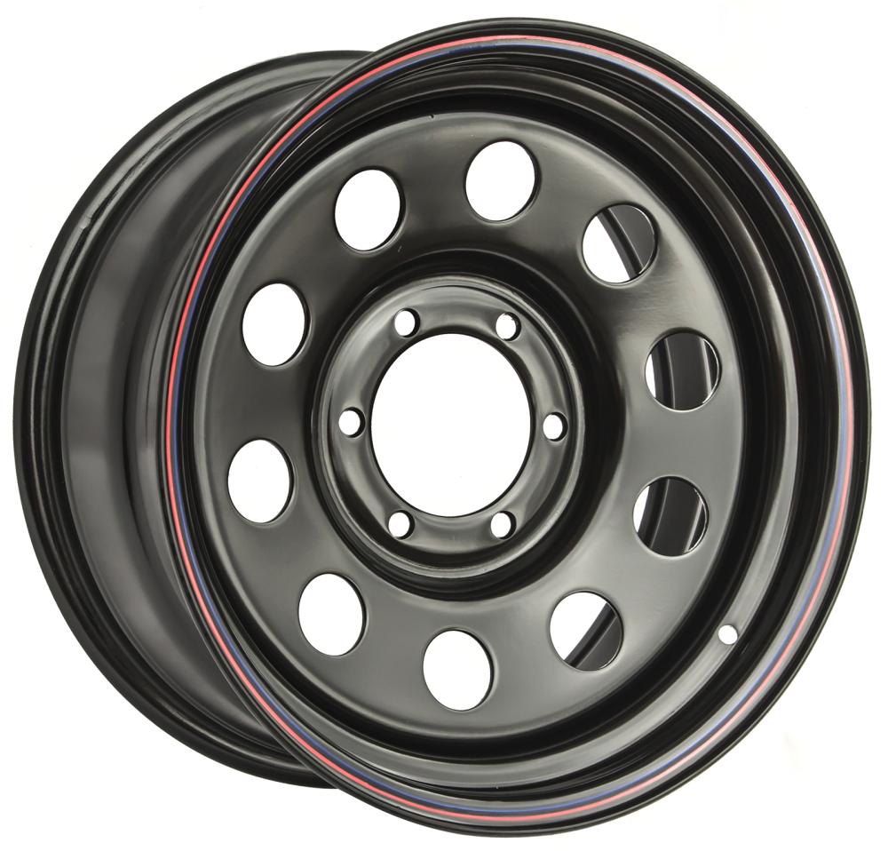 Диск OFF-ROAD-WHEELS Toyota/Nissan стальной черный 6x139,7 7xR17 d110 ET+30 (круг. отв.)