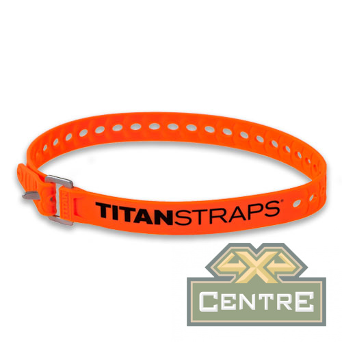 Ремень крепёжный TitanStraps Super Straps оранжевый L = 64 см (Dmax = 18,4 см, Dmin = 4,5 см)