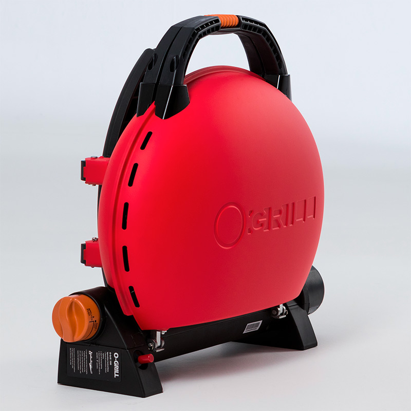 Гриль газовый O-GRILL 500 красный (в комплекте адаптер тип А)
