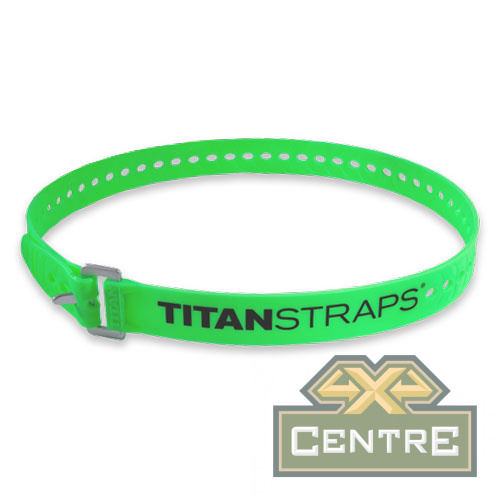 Ремень крепёжный TitanStraps Industrial зеленый L = 91 см (Dmax = 27 см, Dmin = 5,5 см)