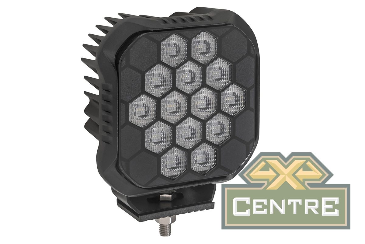 Светодиодная фара рабочего света РИФ 112x112x50 мм 90W LED