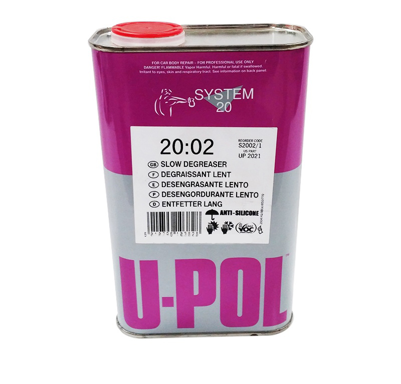 Обезжириватель-антисиликон медленный  U-POL (канистра 5л.)