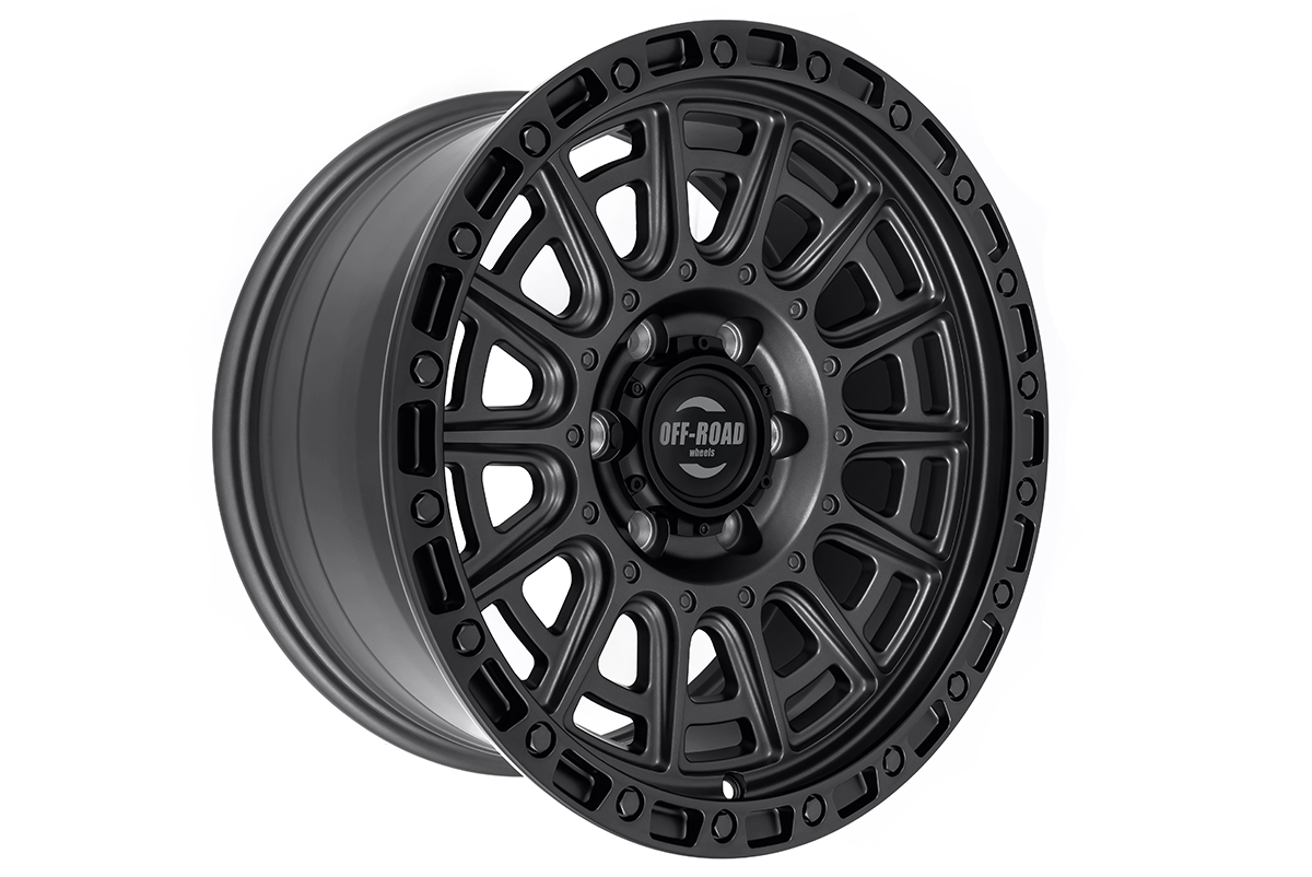 Диск литой черный матовый 6x139,7 8,5xR18 d106,2 ET+20 (продаются по 4 шт.)