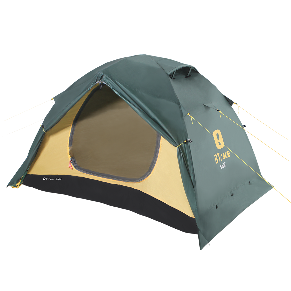 Палатка BTrace Solid 2+ (Зеленый)