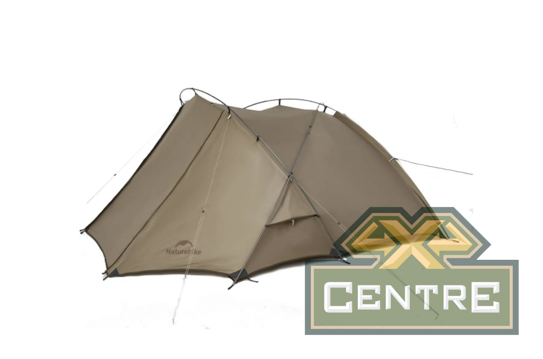 Палатка Naturehike Hillock 6, 2-местная, коричневая - купить по