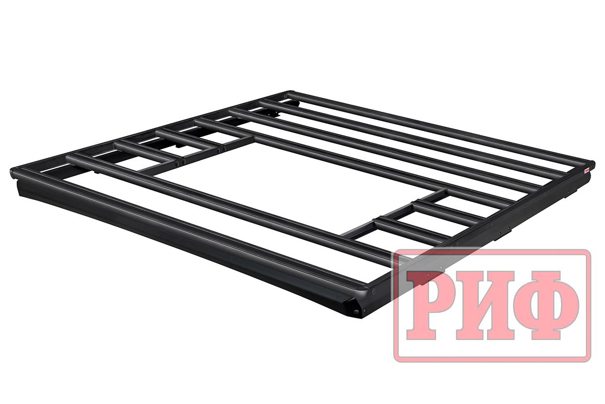 Багажник экспедиционный (платформа) алюминиевый РИФ 1600x2080 мм для ГАЗ Соболь NN Минивэн (с крепеж