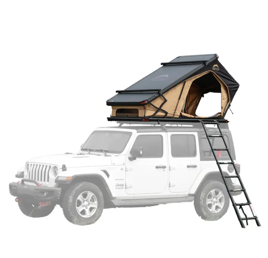 Палатка на крышу автомобиля Wild Land Bush Cruiser V2 Pro 120 с лестницей