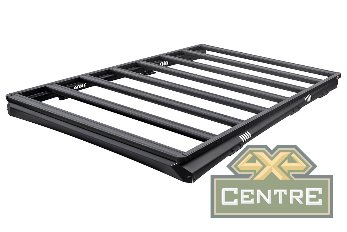 Багажник экспедиционный (платформа) алюминиевый РИФ 1150x2080 мм для Toyota Land Cruiser Prado 150 (с крепежом)