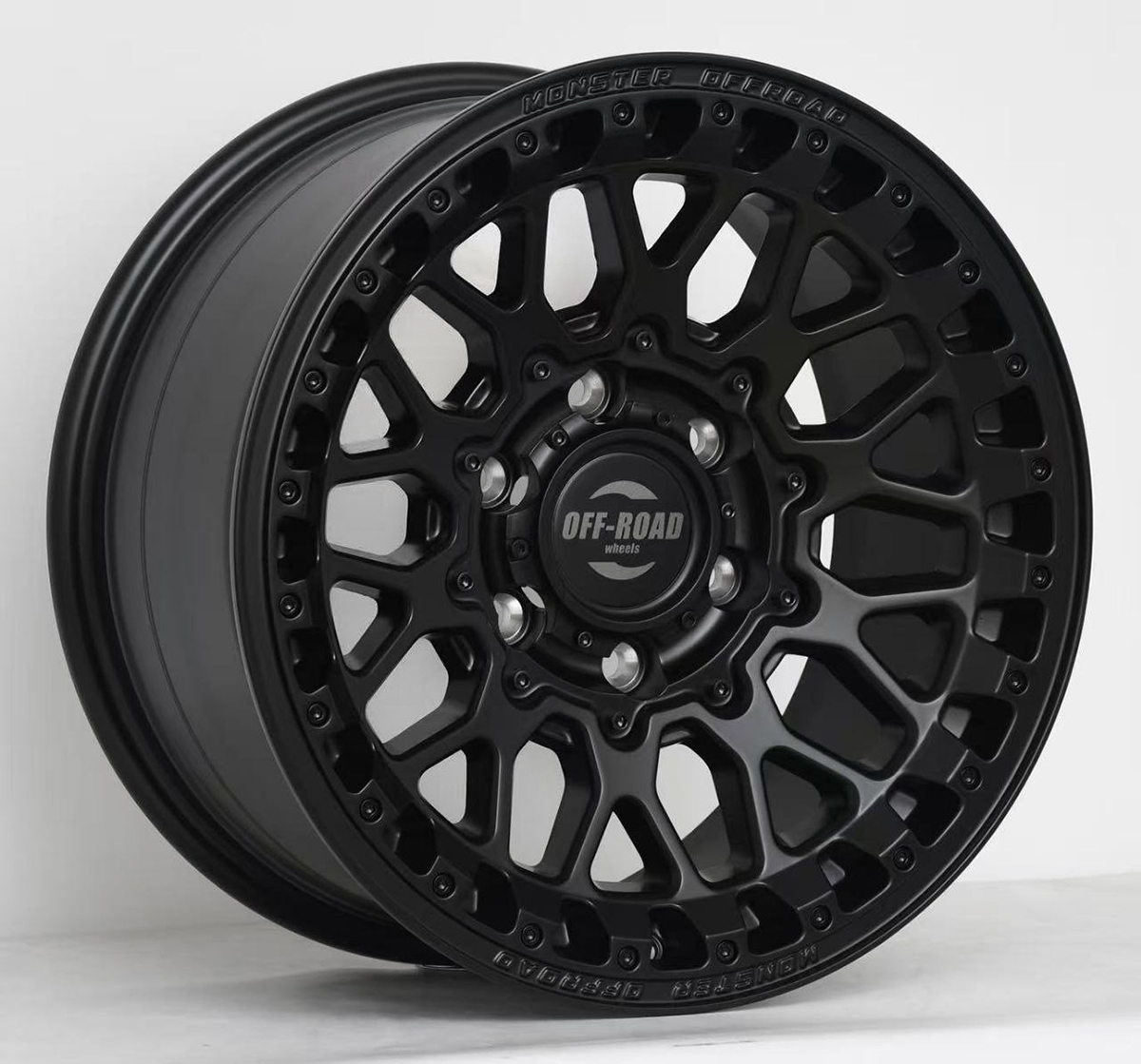 Диск литой черный матовый 6x139,7 8,5xR17 d106,1 ET+20 (продаются по 4 шт.)