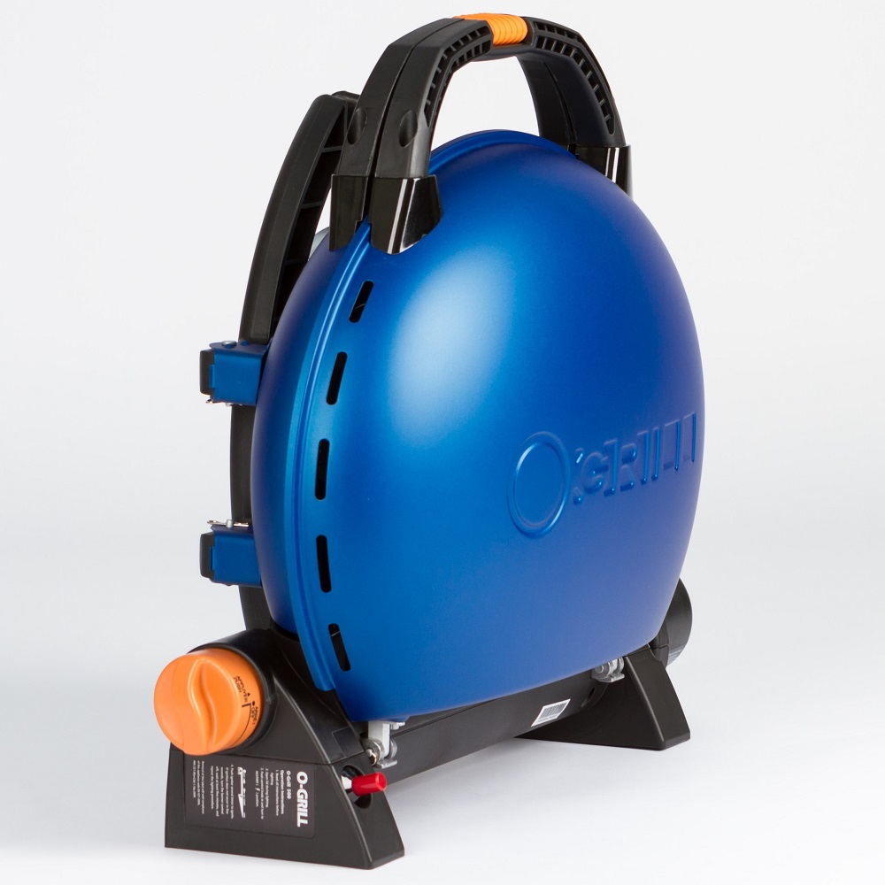 Гриль газовый O-GRILL 500 синий (в комплекте адаптер тип А)