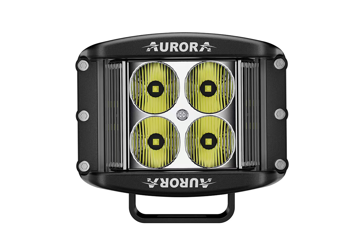 Светодиодные фары рабочего света AURORA 102x76 мм 40W LED