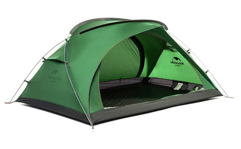 Палатка Naturehike Bear-Ul2 2-местная, алюминиевый каркас, зеленая