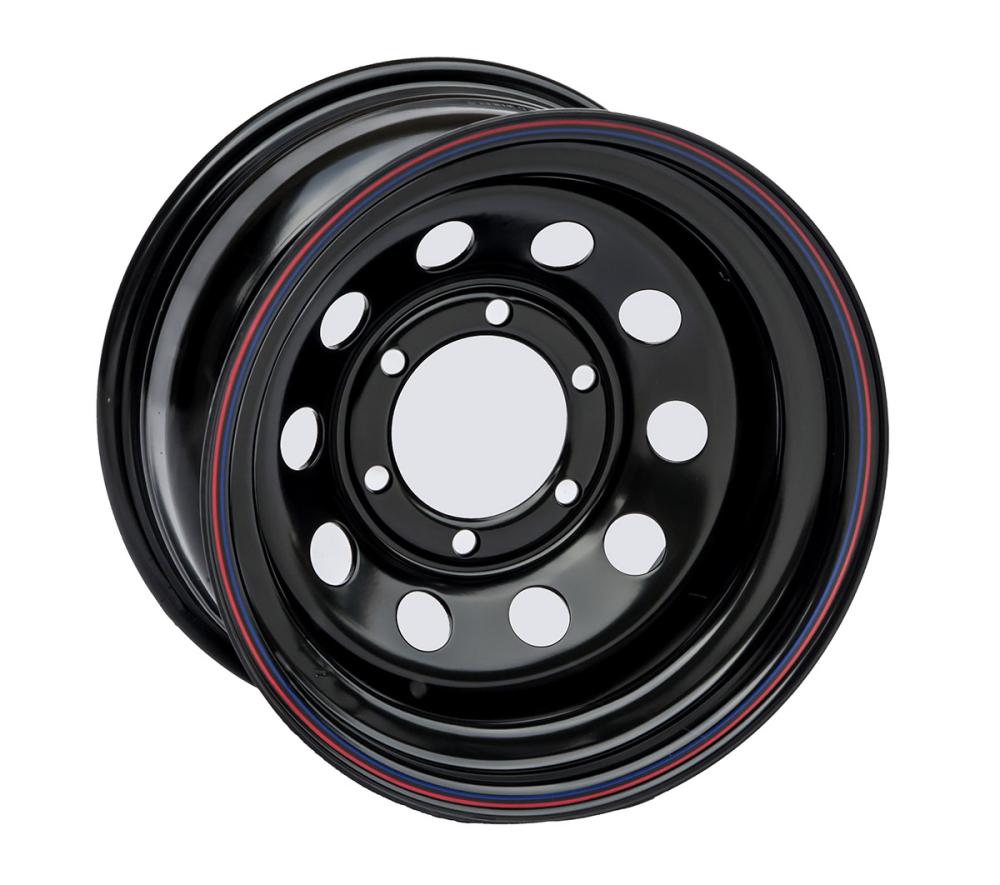 Диск OFF-ROAD-WHEELS Toyota/Nissan стальной черный 6x139,7 8xR17 ET-10 (круг. отв.)