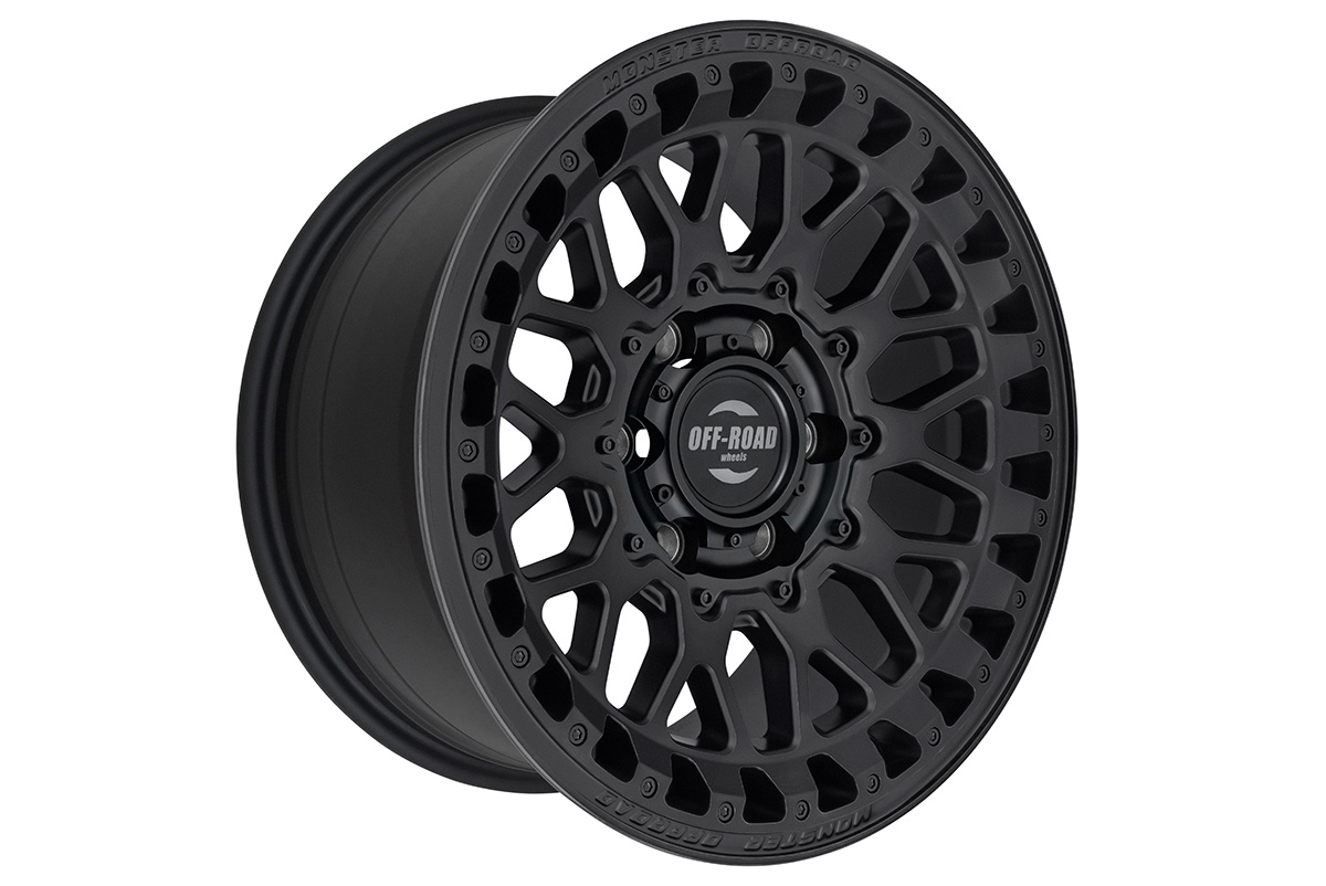 Диск литой черный матовый 6x139,7 8,5xR17 d106,1 ET+20 (продаются по 4 шт.)