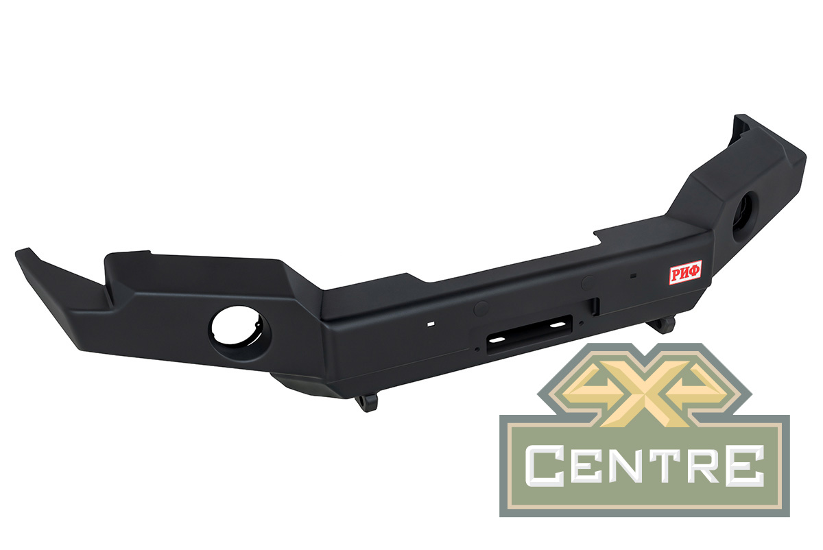 Бампер РИФ силовой передний для ГАЗ Соболь NN под штатные фары, стандарт