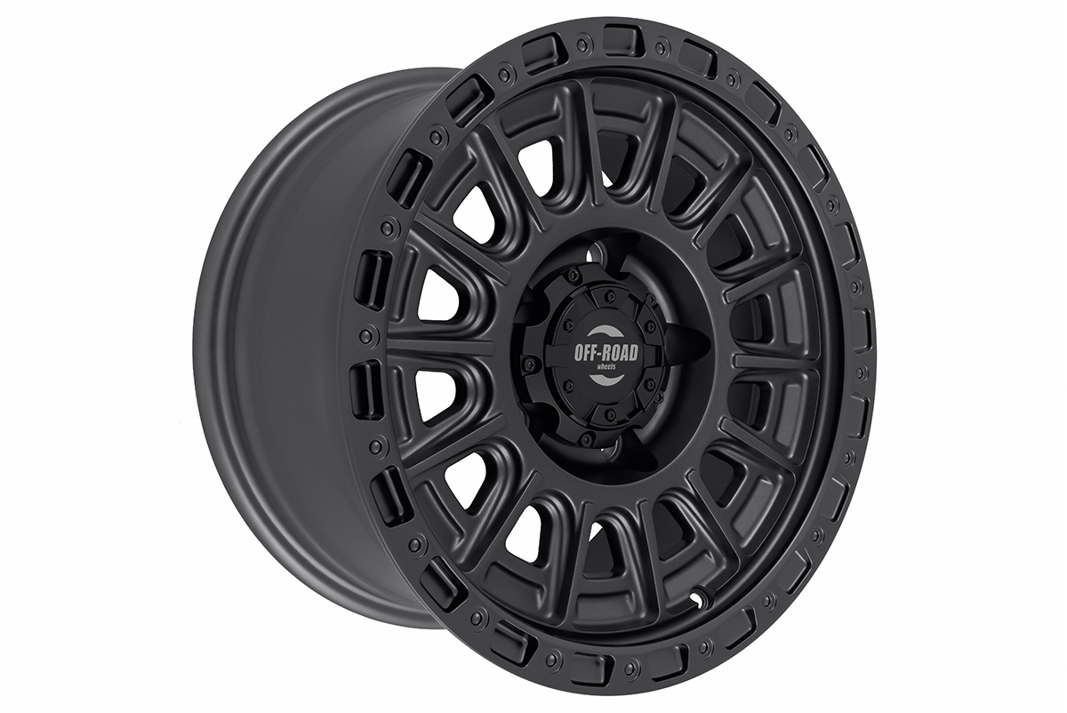 Диск УАЗ литой черный матовый 5x139,7 8xR16 d108,2 ET+15 (продаются по 4 шт.)