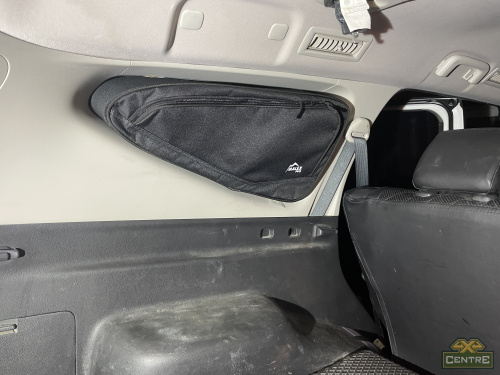 Комплект органайзеров для окон багажника Mitsubishi Pajero Sport 3 черный