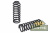 пружины риф задние jeep wrangler jk 2006+ (2 двери) 0-200 кг лифт 50 мм