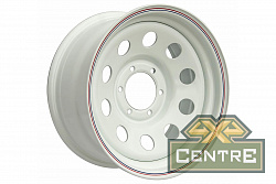 Диск OFF-ROAD-WHEELS Toyota/Nissan стальной белый 6x139,7 8xR16 d110 ET+10 (круг. отв.)