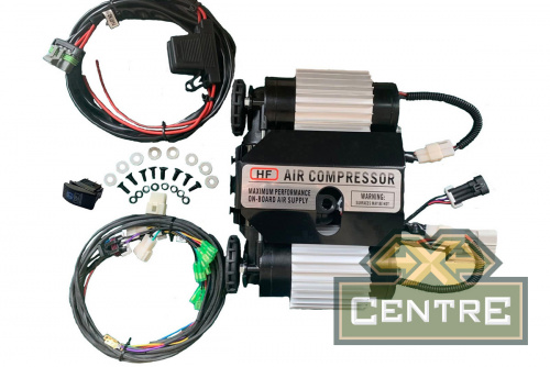 Компрессор автомобильный двухпоршневой высокопроизводительный стационарный HF