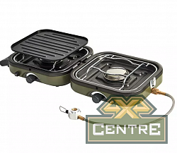 Плита газовая Naturehike, портативная, двойная, складная