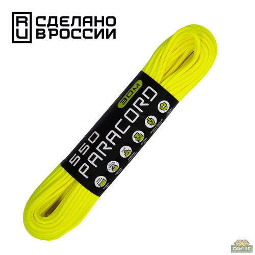 Паракорд 550 CORD nylon 30м (neon yellow)