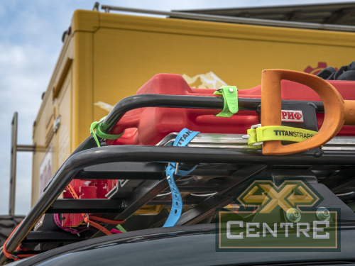 Ремень крепёжный TitanStraps Industrial голубой L = 76 см (Dmax = 22,6 см, Dmin = 5,5 см)