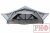 Палатка на крышу автомобиля РИФ Soft RT01-160, тент серый, 400 гр., 160х120х30 см,