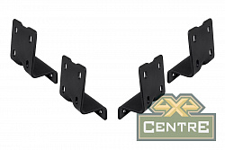 Кронштейны для крепления маркизы (крепежный размер от 40 до 48 мм) к алюминиевому багажнику (платфор