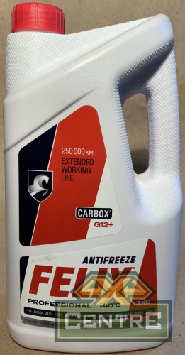 Антифриз Carbox 3 кг готовый  красный -40