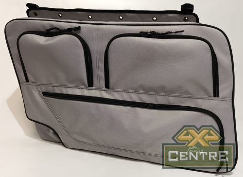 Усиленный органайзер правого бокового окна багажника УАЗ Патриот 2015+, серый