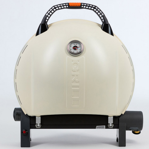 Гриль газовый O-GRILL 900МT bicolor черный-кремовый (в комплекте адаптер тип А)