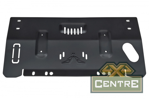 Защита Falcon радиатора, картера, РК, КПП для Toyota Land Cruiser 70 (дизель 2.8T/4.0L/4.5T (2016-20