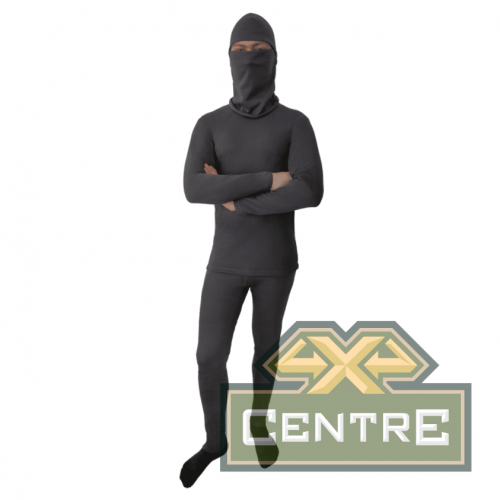 Термобелье комплект Btrace Mild Fleece (Футболка с длинными рукавами + кальсоны), L (50-52) Черный