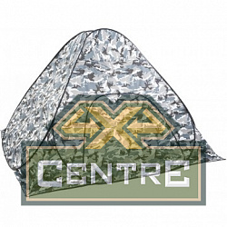 Палатка зимняя PREMIER автомат 2,3*2,3, КМФ, дно на молнии