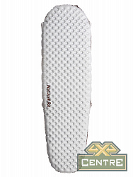 Коврик надувной Naturehike 183х58х7 см, овальный, серебристый карбон