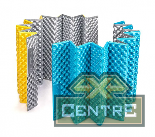 Коврик туристический Naturehike 187х56х2,5 см. IXPE, голубой, с утяжками