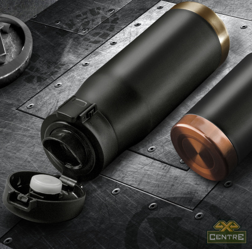 Термос LIBERTY CANTEEN, 500 мл, черный/медь