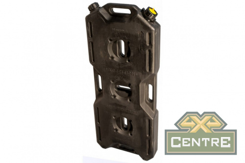 Канистра Экстрим "Драйв" 2 горловины 15 л (чёрная) (реальный объём 14 л)