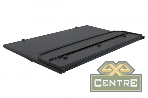 Крышка кузова Toyota Hilux Vigo 2005-2013, трёхсекционная, алюминиевая, черная