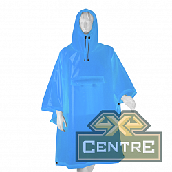 Дождевик-пончо BTrace Rain Compact (Голубой)