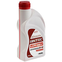 Антифриз Sintec Lux G-12 красный 1 кг