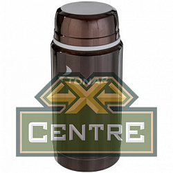 Термос ТОНАР 750 мл. коричневый, широкое горло (ложка в комплекте)