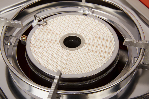 Плита газовая TOURIST SOLARIS портативная, керамическая, в кейсе