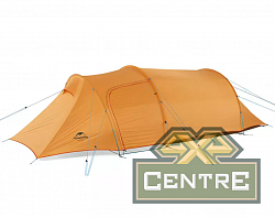 Палатка Naturehike Opalus 3-местная, алюминиевый каркас, оранжевый