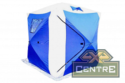 Палатка для зимней рыбалки (200x200x215 см, дуги 9,5мм) Синяя