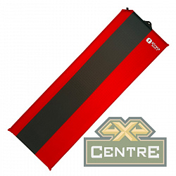 Коврик самонадувающийся BTrace Basic 4,183*51*3,8 см (Красный/Серый)