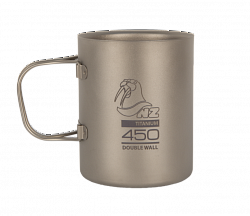 Термокружка титановая Kovea NZ Ti Double Wall Mug 450 мл.